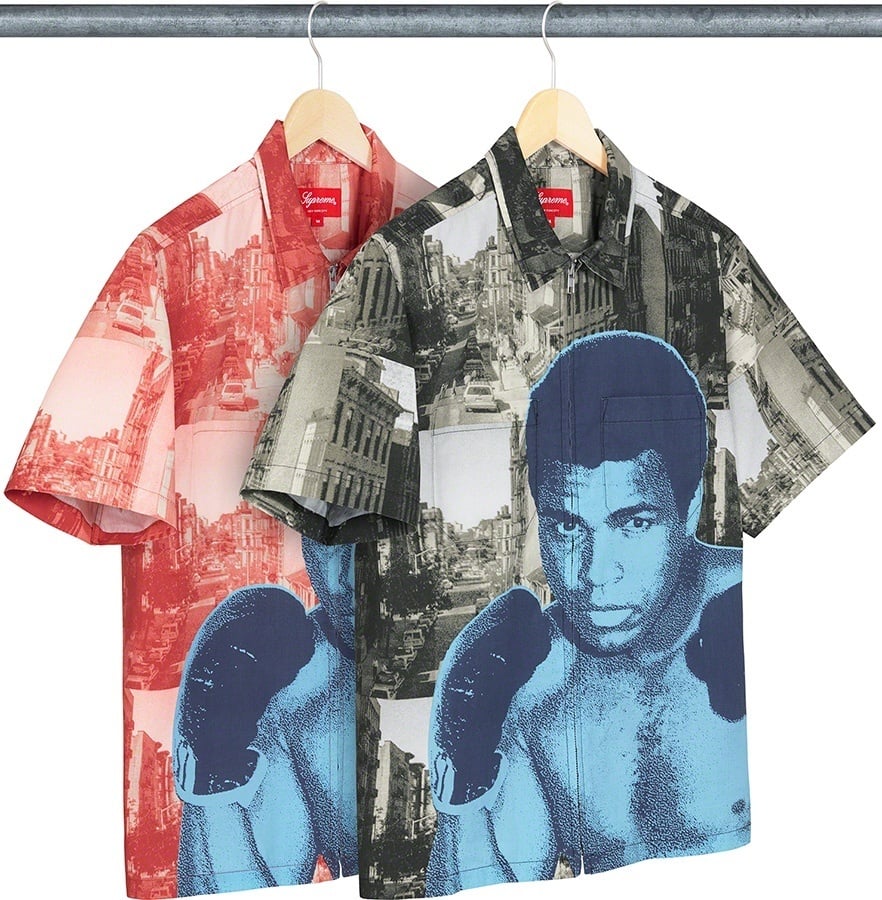 Muhammad Ali Zip Up S/S Shirt